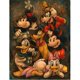 thumbnail image 1 of Mickey Mouse and Donald Canvas Painting Disney Mickey Anime Posters and Prints Wall Art Picture for Living Room Home Decoration50x70cm No Frame Gao Jinjia LED, 1 of 2