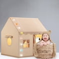 thumbnail image 5 of Hearth & Gear Kids Play Tent Toy For Children's Indoor Imaginative Games Playing Tent Pack And Play Tent Tunnels for Kids to Crawl through Stuff for Forts Playhouse for Kids Indoor Girls Kids Play, 5 of 5