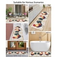 thumbnail image 4 of Rooster Front Door Mat Retro Chicken Farm Animal Rustic Country Welcome Doormat Indoor Outdoor Entrance Floor Mat Non-Slip Washable Runner Rug for Front Porch Decor 20x63 Inch, 4 of 6