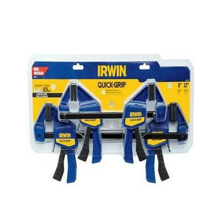 

1pk Irwin 1964748 Quick-Grip Mini Quick-Release Bar Clamps Blue