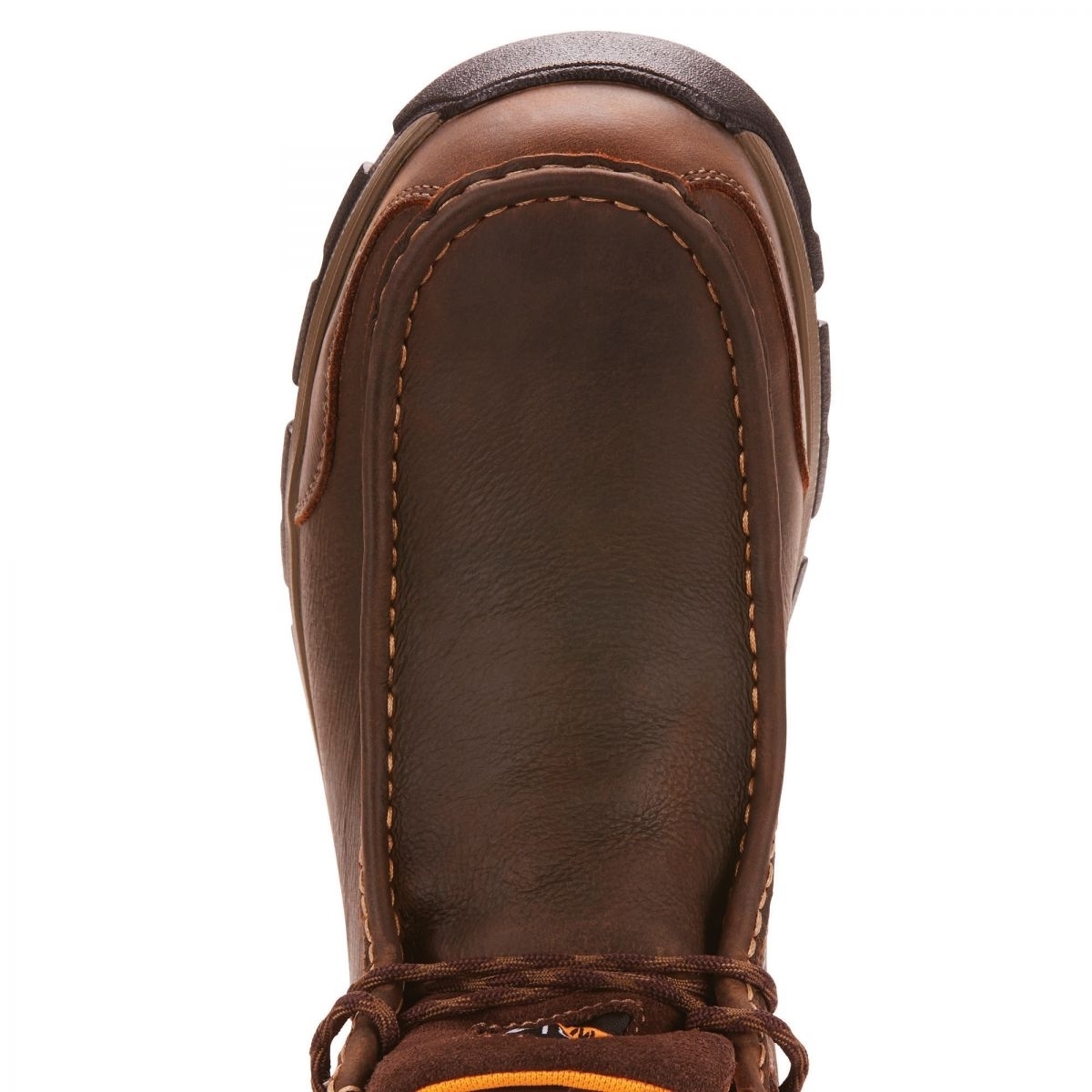$175 Ariat Edge Moc Waterproof Composite Toe Work Boot Mens 12EE Leather Brown 10044578 Men main image 2