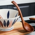 thumbnail image 5 of HEATSHAKING 1 Piece Country Design Soup Spoon Wood for Chefs and Mothers in Crafts 8.9X2.7in, 5 of 8