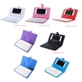 thumbnail image 2 of Funda de teclado Bluetooth portátil Teléfono móvil Teclado inalámbrico Funda protectora de cuero PU Scienceny DZ7528-03B, 2 of 2