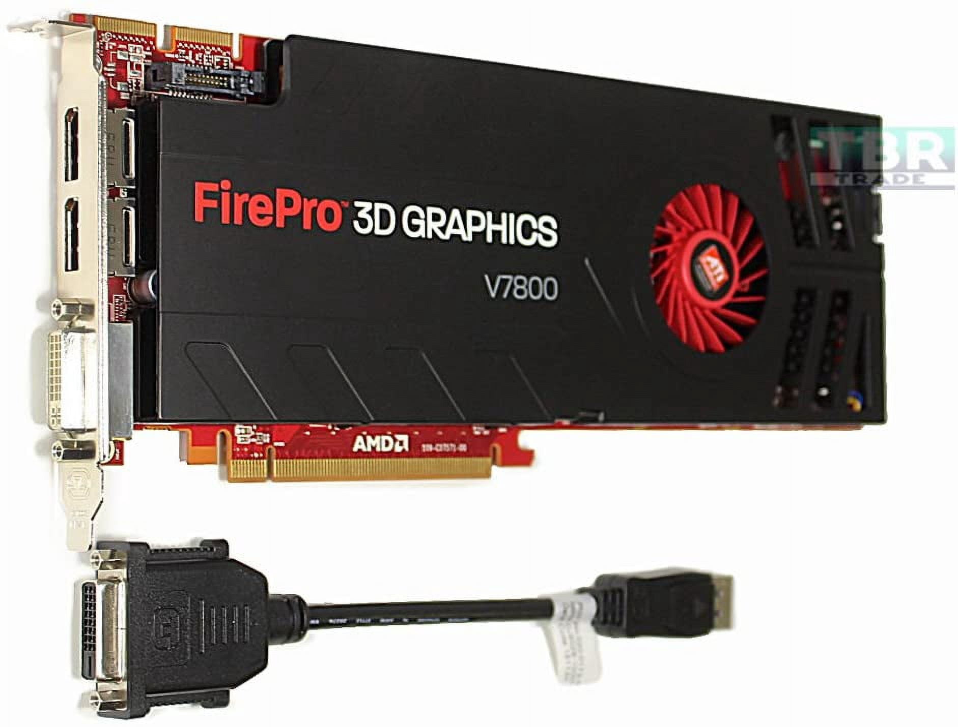 ati firepro v7800 2 gb ddr5 dvi/2displayport pci-express video