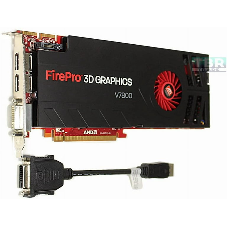 ATI FirePro V7800 2GB GDDR5 グラフィックスカード ati firepro v7800 2 gb ddr5 dvi/2displayport pci-express video
