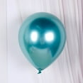 thumbnail image 3 of MoBeauty 100 Pcs 5 Inch Metallic Green Balloons, Chrome Green Balloons for Baby Bridal Shower Green Birthday Graduation Party Decorations, 3 of 5