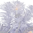 thumbnail image 6 of Northlight Pre-lit Mixed Pine Artificial Christmas Garland - 9' x 10" - White - Clear Lights, 6 of 6