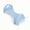 Light Blue, variant on Leg And Knee Pillows for Side Sleepers - Dual Concave Design, Alleviates Back, Hip, And Sciatic Nerve Pressure, Wedge-Shaped for Ideal Spine Alignment - Available in Blue, Pink, Gray, Navy