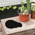 thumbnail image 2 of Dayesque 6pcs Double-Sided Felt Mats: Absorbent Round Mats for Plant Protectors - Felt Planter Liners for Flowerpot Mutisize, 2 of 8
