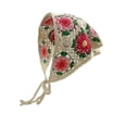 thumbnail image 4 of Accesorios para el cabello de pandana de crochet de crochet, decoración de peinado linda, corbata diadema anudado Flores rosadas, 4 of 8