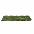 thumbnail image 2 of Irish Floor Pillow Lounger Cover, Patchwork Style St. Patrick's Day Themed Celtic Quilt Cultural Checkered Clovers, Nap Mat Printed Fabric Case for 5 Pillows, 88" x 27", Multicolor, by Ambesonne, 2 of 5