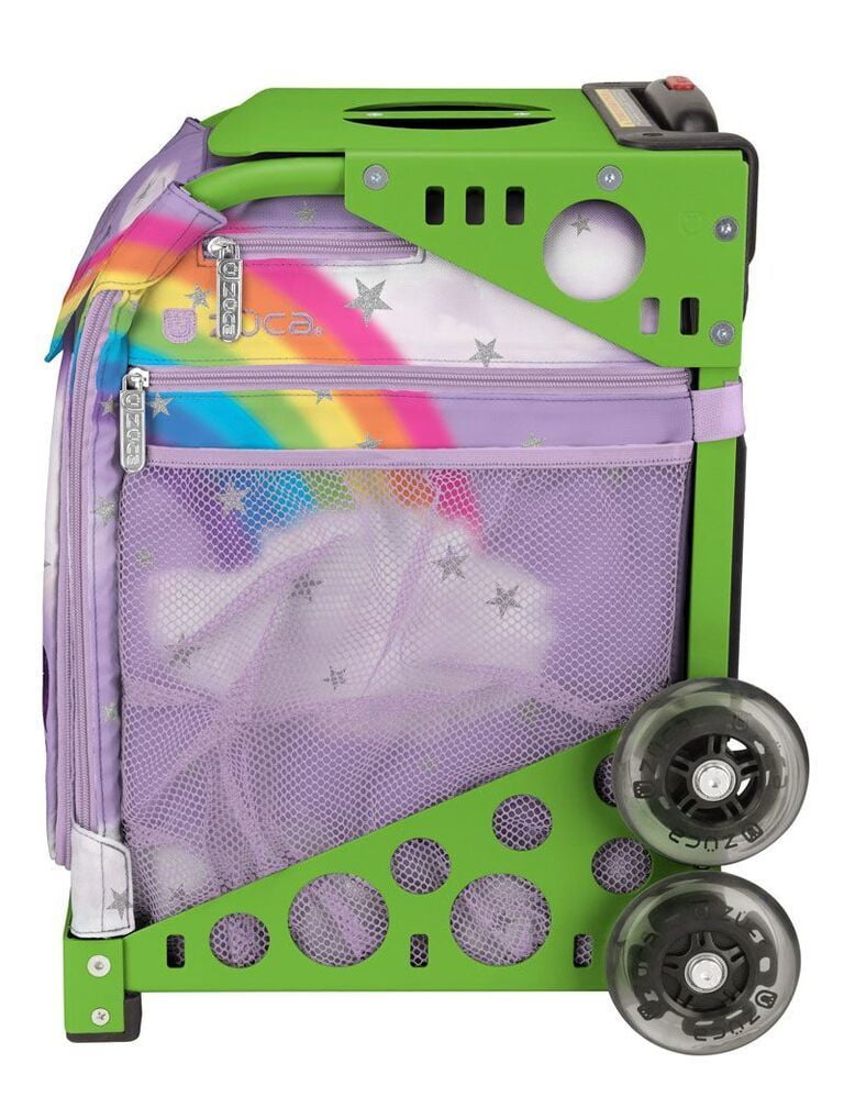 Zuca Rolling Backpack For Girls Figure Skating Bag Zuca Unicorn