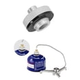 thumbnail image 3 of 2X Adaptateur de Réchaud de Camping Portable Extérieur Réservoir de Gaz Plat Outil de Cuisson Propane à Butane, 3 of 6