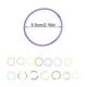 thumbnail image 4 of Methold Pack de 10 Pulseras de Silicona Decoraciones Moda Flexible Fiestas Temáticas Type11 NO11, 4 of 6