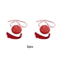 thumbnail image 3 of Yuarrent 2 uds bolsita de estilo chino bolsa de doble cara colgante borlas colgantes bordado Interior accesorios portátiles disfraz Almacenamiento y organización del hogar, 3 of 6