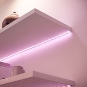 WiZ Connected 1M/3ft Smart Wifi LED White and Color Light Strip Extension, 16 Million Colors, Dimmable, Indoor Use