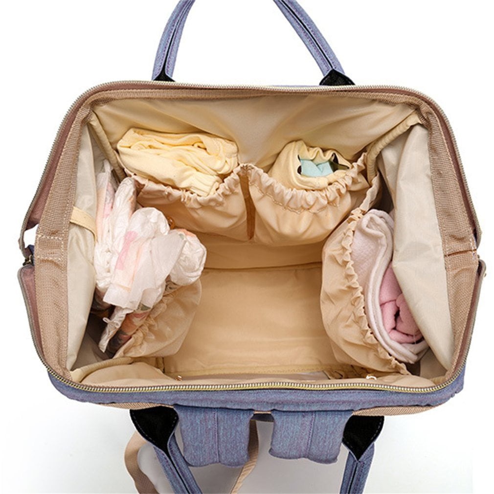 Large Capacity Backpack Mummy Bag Baby Water Feeding Bottle Diaper Bag | Walmart Canada