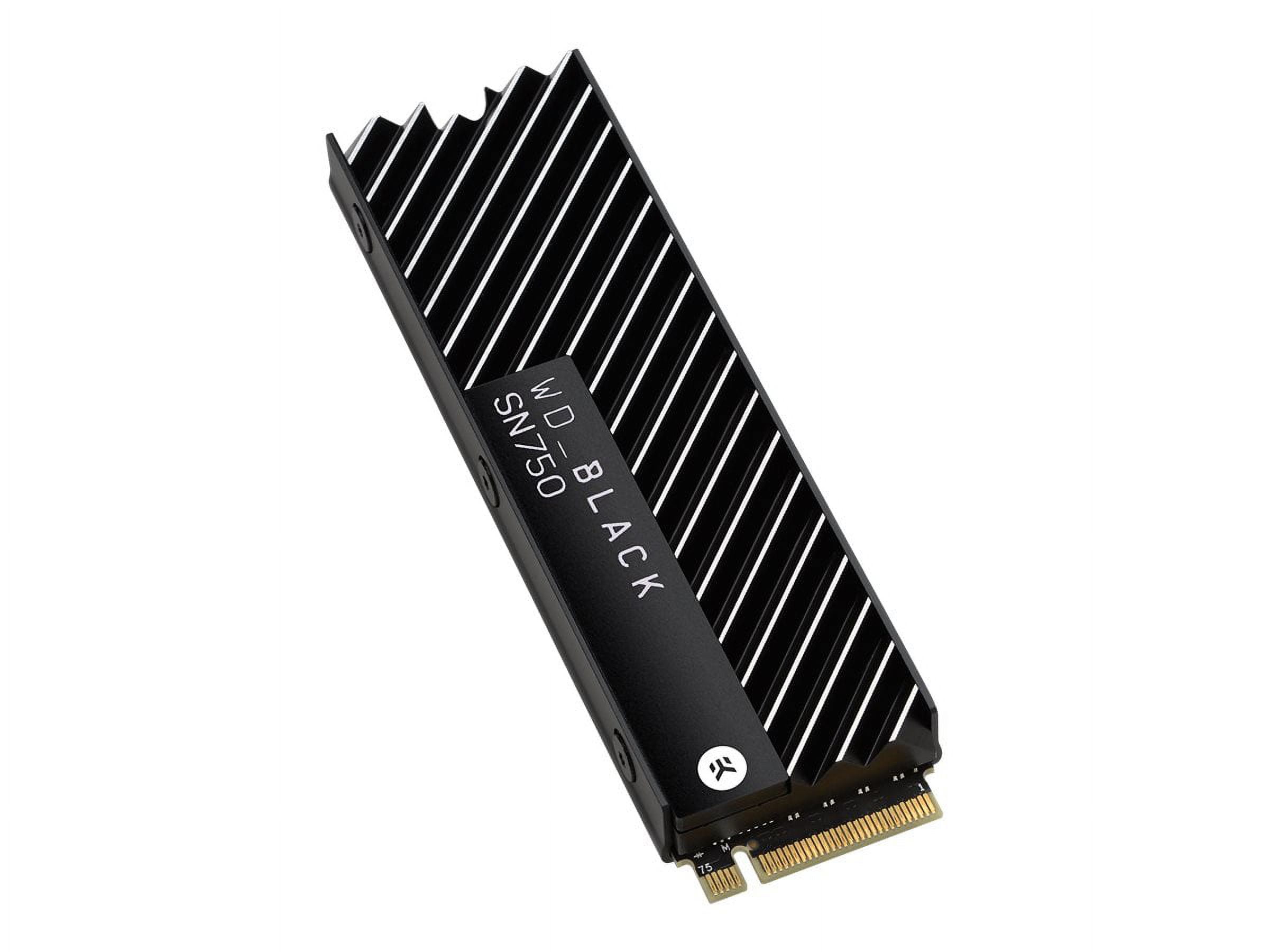 WD Black SN750 NVMe SSD WDS200T3XHC - Solid state drive - 2 TB - internal - M.2 2280 - PCI Express 3