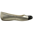 thumbnail image 6 of SoftWalk Women's Napa,Light Gold Soft Metallic Leather/Black Patent,US 12 W, 6 of 7