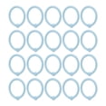 thumbnail image 1 of 40 Pcs Anneaux de Reliure Multifonctions Multiples Couleurs Trou Rond Feuille en Vrac Papier Anneaux Simplesbleu, 1 of 8