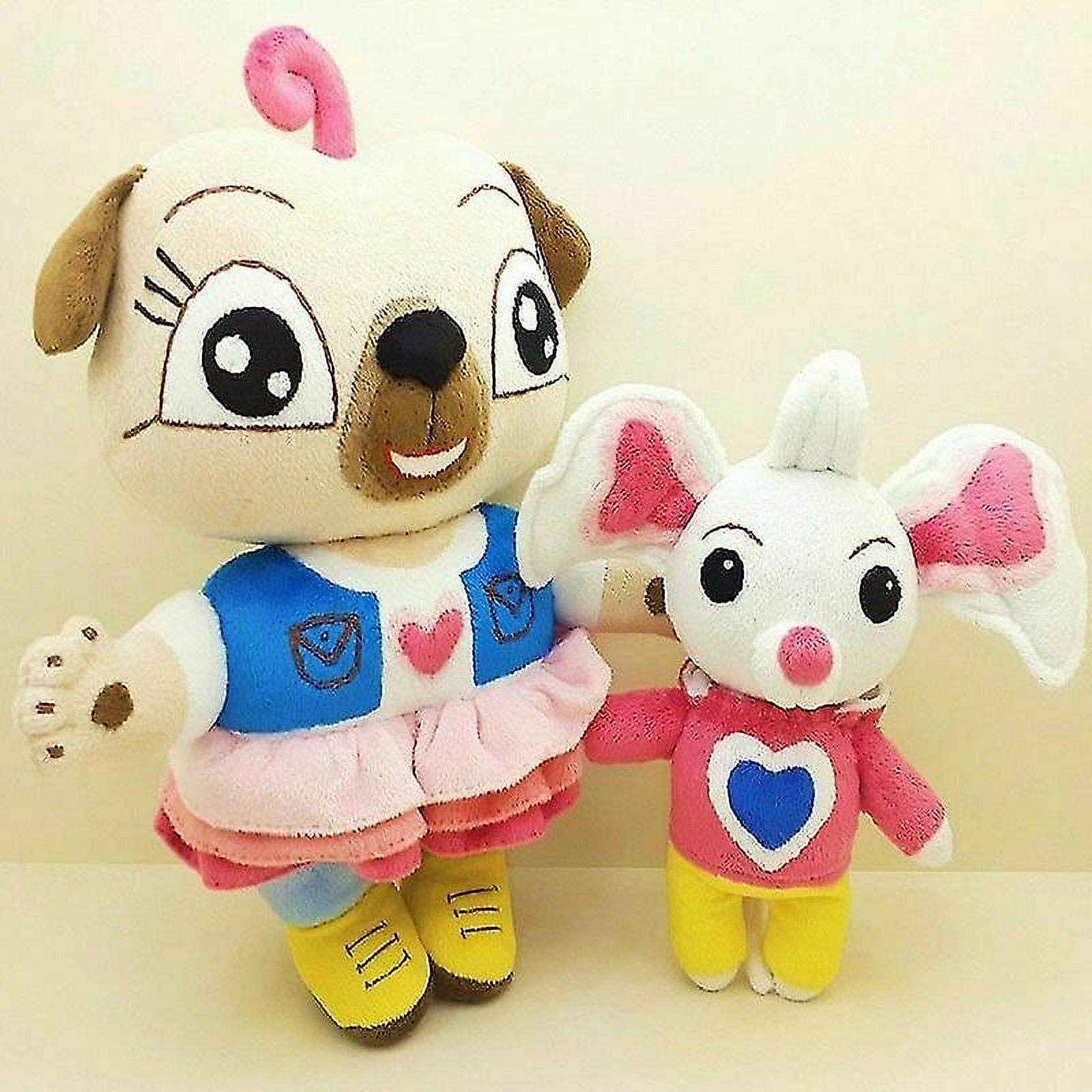 Chip And Potato Plush Toys Pug And Mouse Stuffed Animal Doll Cute