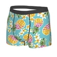 thumbnail image 2 of Wukai Cute Pineapples Print Men’s Underwear Breathable Boxer Briefs,&nbsp;Moisture Wicking & Breathable-XX-Large, 2 of 7