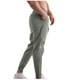 thumbnail image 5 of Pantalones largos de moda para hombre, casuales, de color sólido, con bolsillos y cintura elástica, pantalones cargo casuales para hombre., 5 of 5