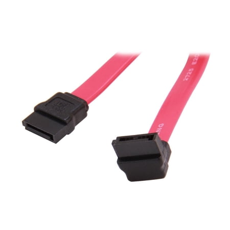 UPC: 0065030844086 | StarTech.com SATA6LA1 6 in. SATA to Left Angle SATA Cable