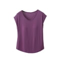 thumbnail image 3 of QSXADF Pajama Tops For Women Sleep Shirt Pajama Shirt Sleeveless Crew Neck Lightweight Ruffle Women Summer Pajamas Soft Loungewear, 3 of 5