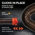 thumbnail image 4 of Camco RhinoFLEX 15-Foot RV Sewer Hose Kit - Multicolor, 23 Mils of Polyolefin (39762), 4 of 12