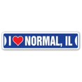 thumbnail image 1 of SignMission SSIL-Normal Il Street Sign - I Love Normal, Illinois, 1 of 1