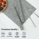 thumbnail image 2 of Juego de 12 Individuales Leetaltree en Gris Lino - Individuales Resistentes al Calor y Antideslizantes para Mesa de Comedor, Lavables y Duraderos de PVC Vinílico Tejido (Gris Lino, 12), 2 of 9