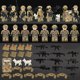 thumbnail image 1 of 8 st City Police SWAT Army Mini Figurer Soldat Serie med Tillbehör Byggklossar MiniFigurer Barn Diy, 1 of 4