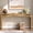 Natural Wood, variant on HOQBN Wood-Style Console Table, Sofa Back Side Table, 31" High Entryway Desk for Hallway, Living Room and Entrance Walnut