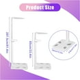 thumbnail image 3 of Professional Physician Scale 440 lbs Capacity, Body Fat Analyzer BMI Scale with Built-in Height Rod, 33.4'' - 81.4'' Height Range, Medical Scale for Weight Tracking, 3 of 7
