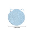thumbnail image 2 of Woven Round Placemats with Thermal Insulation – Durable, Heat-Resistant Table Mats for Kitchen and Dining Room Settings, 2 of 5