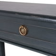 thumbnail image 5 of East at Main Traditional Solid Wood Console Table, Black, 5 of 10