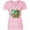 Classic Pink, variant on Save the Rainforest with Basilisk Lizard on a Tree Women's V-Neck T-Shirt