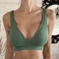 thumbnail image 2 of Top corto deportivo sin costuras para mujer, sujetador Sexy, Tops de tubo para mujer, ropa interior Sexy con escote en V profundo, Bralette, camisola sin mangas, Top Bandeau Tan Jianjun  unisex, 2 of 2