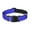 BU2, variant on Oricka Dog Collar for Medium Dogs, Reflective Wide Nylon Adjustable Collar with Soft Padding, Buckle for Pitbull Retriever,Purple,M