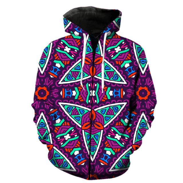 Sudadera con capucha y cremallera estilo nacional retro para hombre, camisetas de manga larga geniales, sudaderas casuales unisex con estampado 3D de gran tamaño para adolescentes, gran oferta 2024