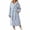 Light Blue-bathrobe for women, variant on YanHoo Women's Towel Robe Plush Fleece Hooded Bathrobe Soft Terry Cloth Robes Fall Winter Housecoat with Belt Pockets