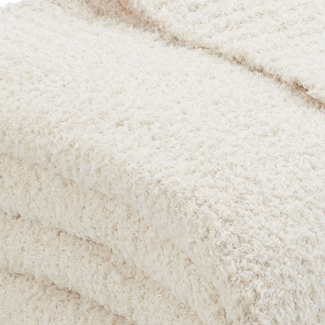 Better Homes & Gardens Cozy Knit Throw, 50"x72", Cream - image 4 of 5