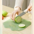 thumbnail image 3 of Double-sided Chopping Board, Cutting Board, Plastic, Food Grade, for Kitchen Prep, Meat Cutting, Vegetable Slicing, Small, by FAJHHA, 3 of 7