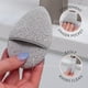 thumbnail image 3 of Nvzi Exfoliante facial, esponjas faciales para lavado facial, almohadillas exfoliantes desmaquillantes reutilizables, paquete de 2, azul, A27, 3 of 4
