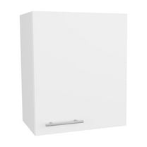 Depot E-Shop Sterling Wall Cabinet with 1 Door and 2 Shelves, White