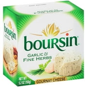 Boursin Garlic and Fine Herb Gournay Cheese, 5 Ounce -- 12 per case.
