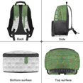 thumbnail image 6 of Pzuqiu Chocolate Sprinkle Basketball Kids Backpack for Elementary Boys Girls Ages 6-12 17 Inch Large Capacity Bookbag Breathable Ideal for Back to School Casual Travel Use, 6 of 7