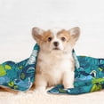 thumbnail image 4 of Naloa Shark And Leaves Dog Blanket, 3 Sizes Cat Blanket for Indoor Cats Large Medium Small Dog Gifts-Medium, 4 of 8