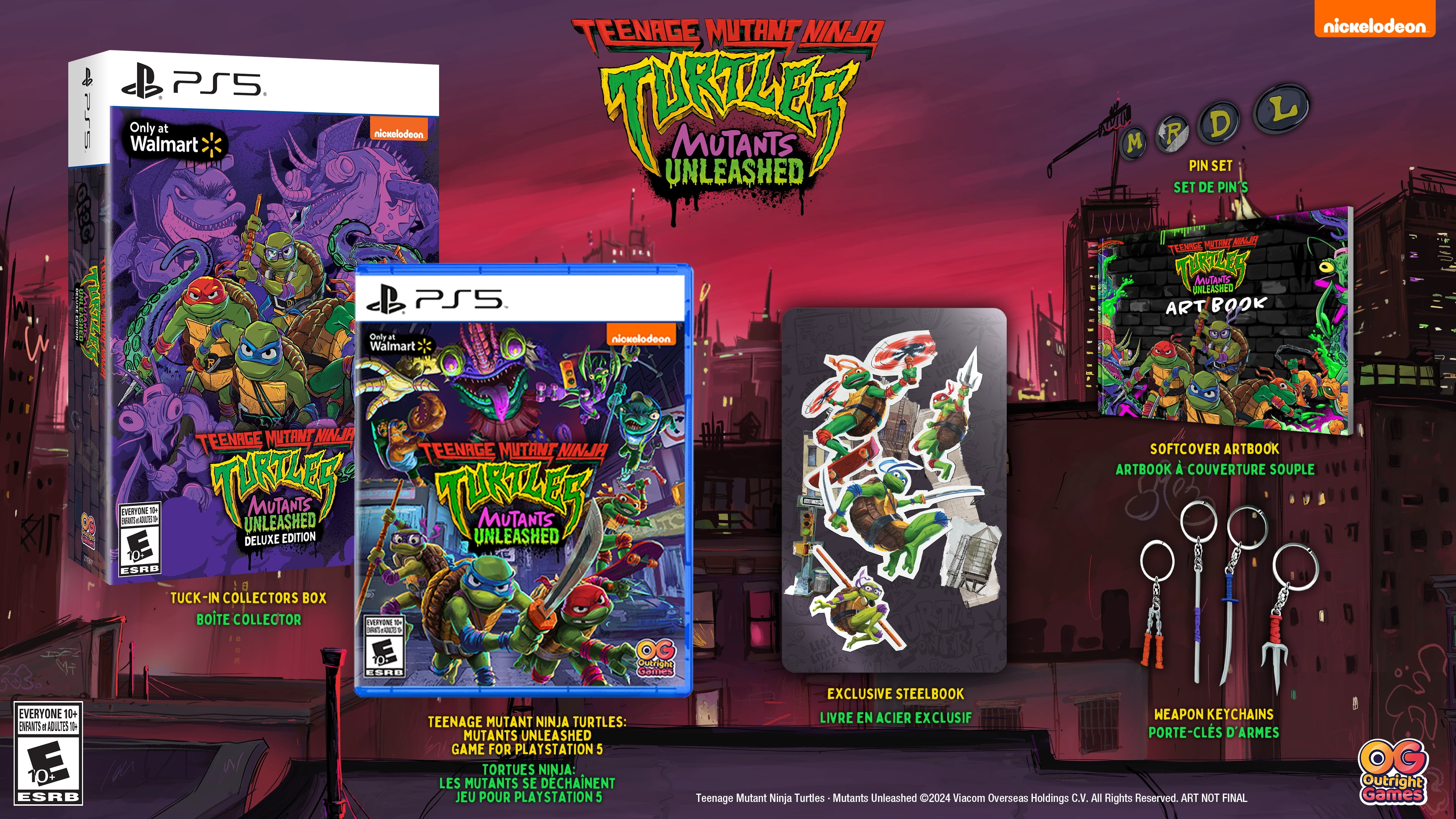 Teenage Mutant Ninja Turtles: Mutants Unleashed Deluxe Edition - PlayStation 5